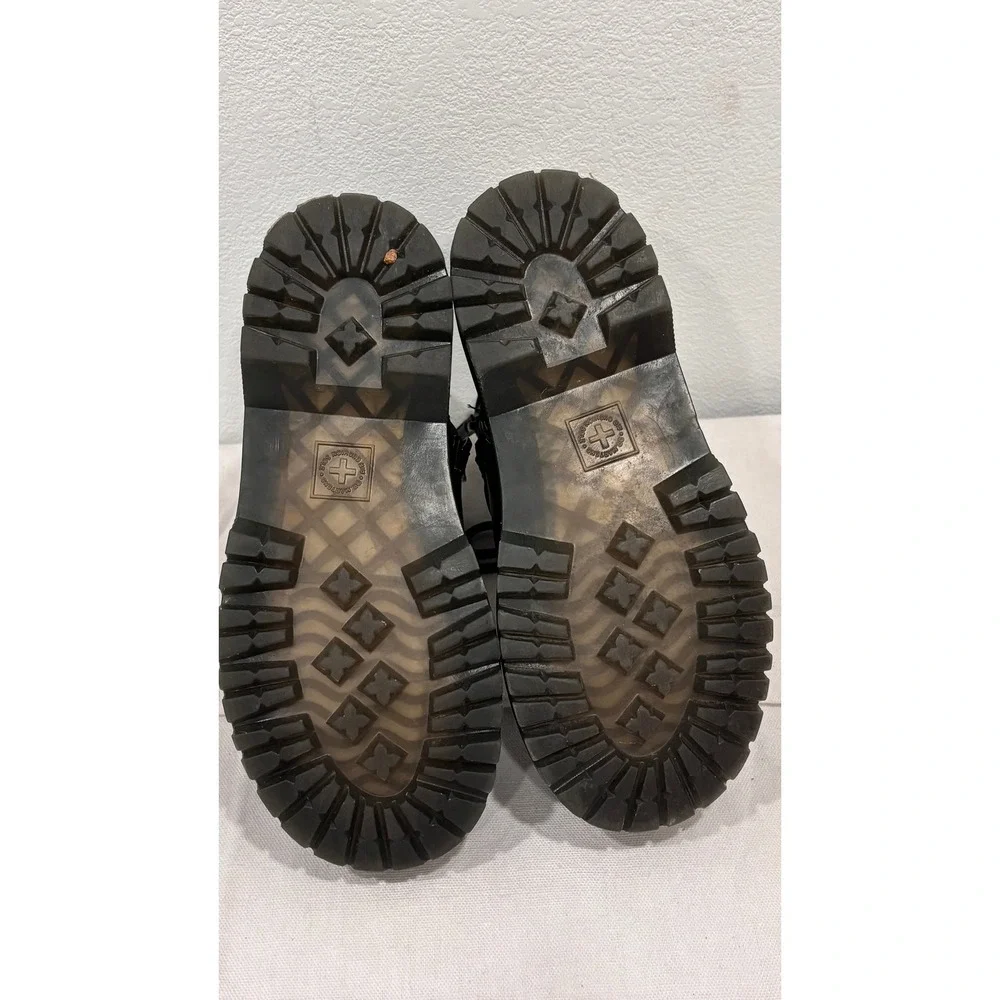 Dr. Martens 1460 Harness J Black Leather Boots Kids Size 1 US‎ 13 UK 32 EU